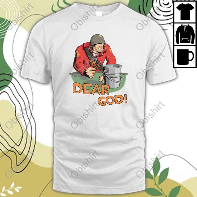 Red This Is A Bucket Dear God Hoodie Tf2 Emporium Red This Is A Bucket Dear God Shirt