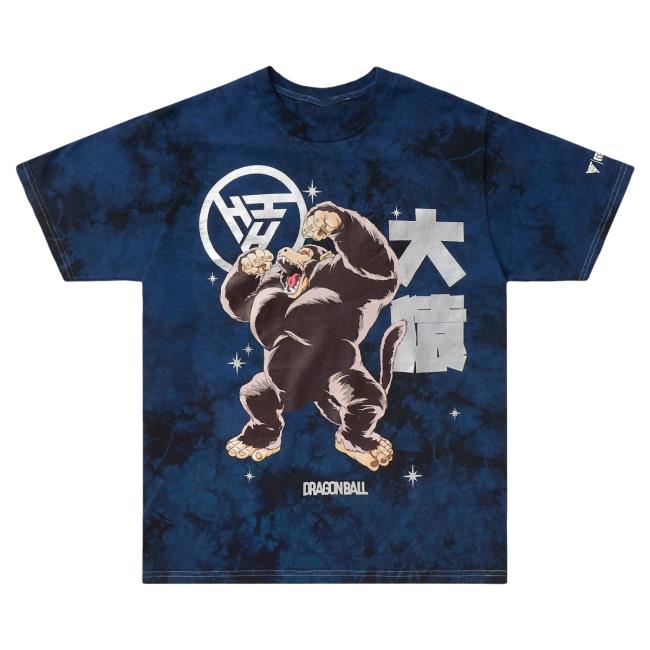 Official Hypland Clothing Merch Store Hypland Db Great Ape Hot Shirt (Tie Dye)