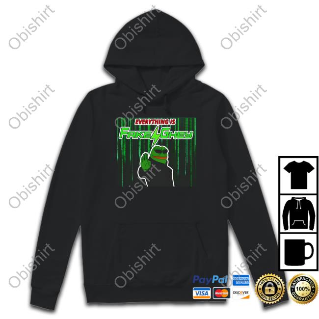 Everything Is Fake Ghey Hooded Sweatshirt