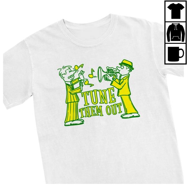 Goldbrick Merch Shop Store Official Tune Them Out T Shirt