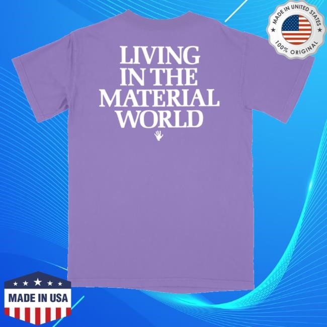Official Living In The Material World Violet Hand Shirt George Harrison