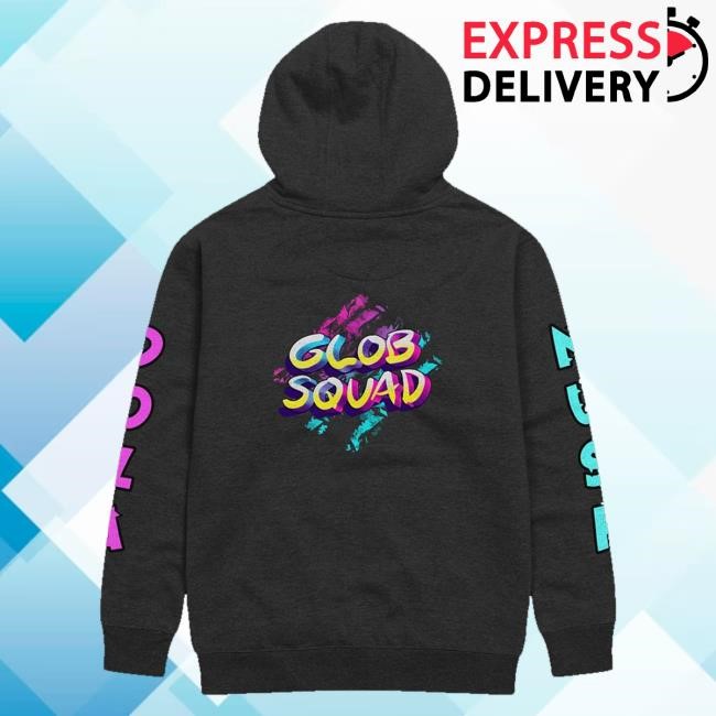 Globmerch Glob Squad Hoodie With Sleeve Drip Sweaters