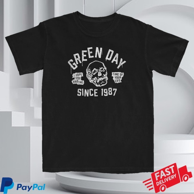 Trending Green Day Merch Time Of Your Life Shirt
