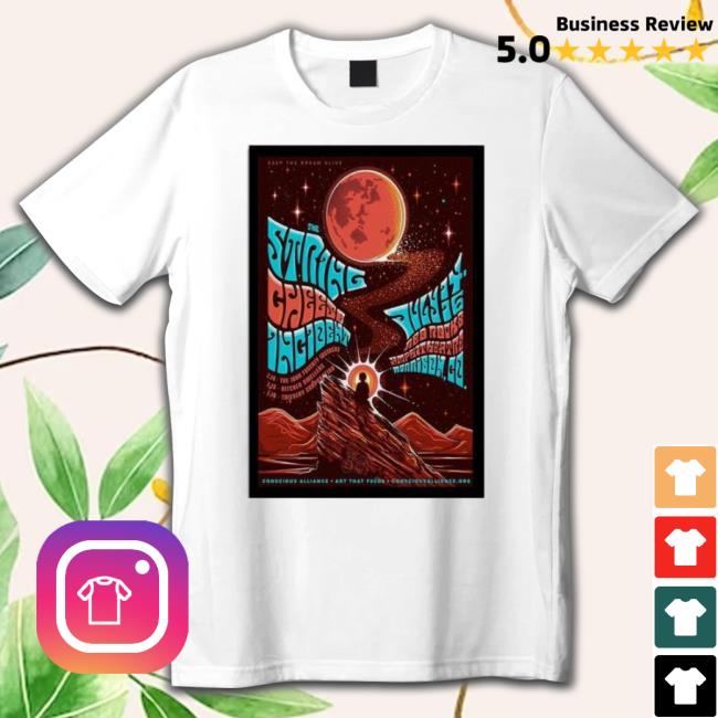 The String Cheese Incident Red Rocks Amphitheatre Morrison, Co 7 14-16 2023 Shirt