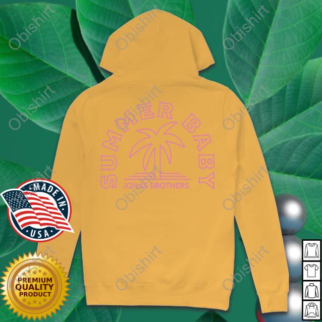 Summer Baby Palm Long Sleeve Tee Shirt Jonasbrothers Summer Baby Palm Shirt