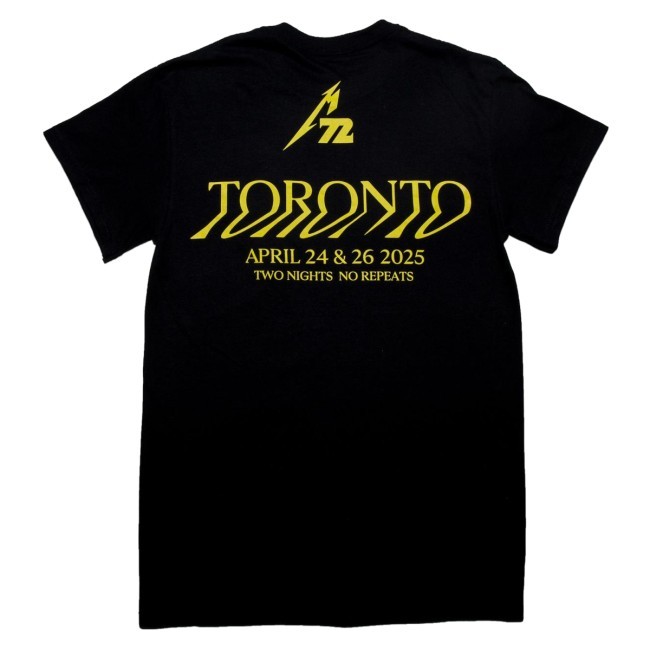 Trending Metallica Merch Toronto Stadium Event Tour Tee Shirt