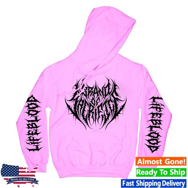 Brand Of Sacrifice - Pink Lifeblood Sweatshirt Risingmerch