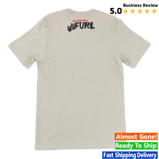 Official Asaf Avidan Merch Shop Store Unfurling Spiral Tee Shirt