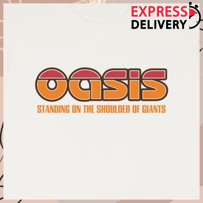 Oasis Official Store Standing On The Shoulder Of Giants Unisex Sweatshirt