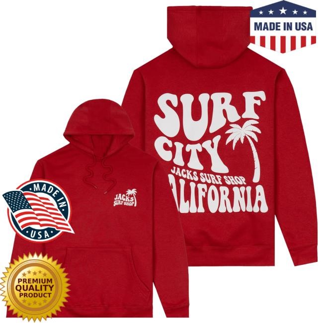Jackssurfboards Merch Women's Sway Surf City Pullover Shirts