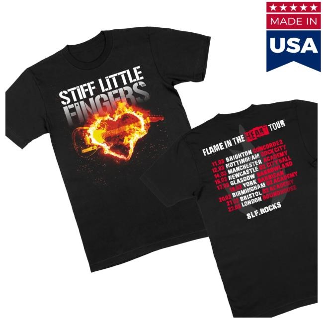 Flame In The Heart Tour Long Sleeve T Shirt