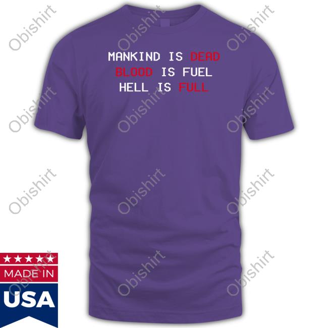 Danny O'dwyer Wearing Makind Is Dead Blood Is Fuel Hell Is Full Hooded Sweatshirt The Dave Awards