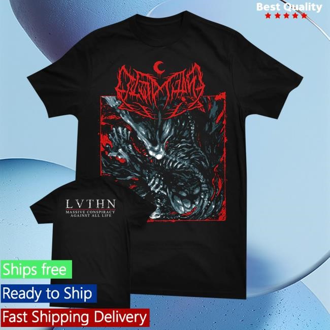 Holy Mountain Printing Merch Store Leviathan Ash Lvthn Massive Conspiracy Against All Life Tee