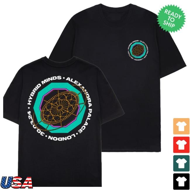 Official Hybrid Minds Music Merch Store Hybrid Minds Ally Pally T-Shirt [Black] Tee