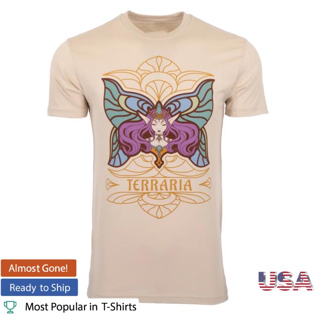 Official Terraria Merch Store Shop Empress Of Light Long Sleeve Top Shirt