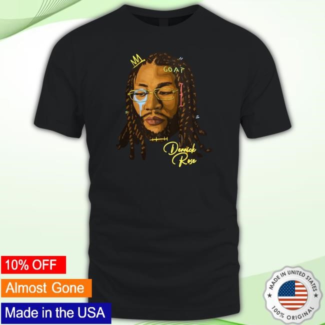 Joakim Noah Wearing Goat Derrick Rose Zip Up Hooded Sweatshirt