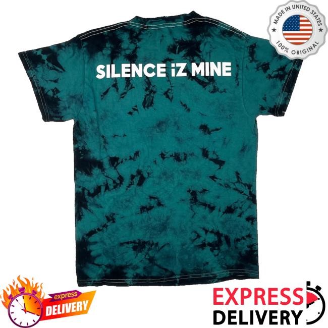 Sxixm Merch Silence Is Mine Tie Dye Tee