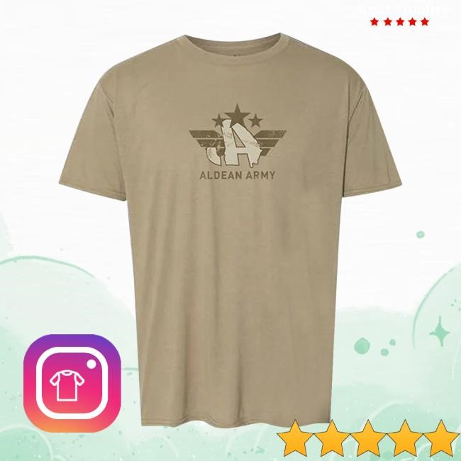 Jason Aldean Merch Store Deluxe Aldean Army Fan Club Membership T-Shirt