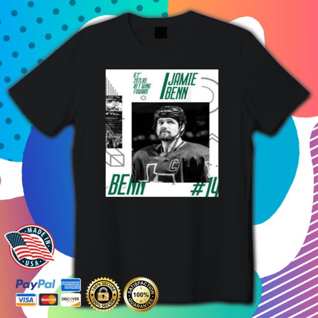 Dallas Stars Jamie Benn Profile Shirt