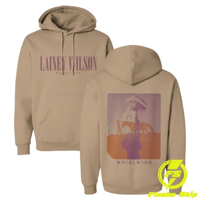 Lainey Wilson Merch Sandstone Whirlwind Crewneck Sweatshirt