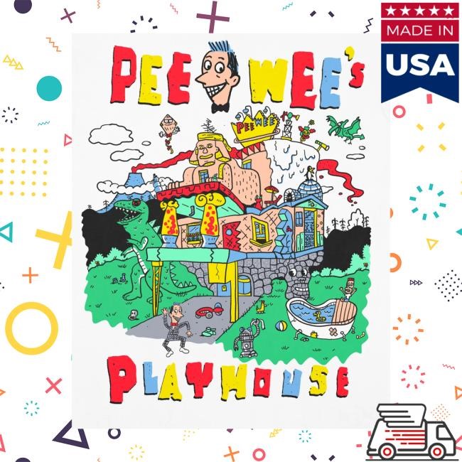 Graveyard Goods Merch Pee-Wee's Playhouse Anything Can Happen Shirts