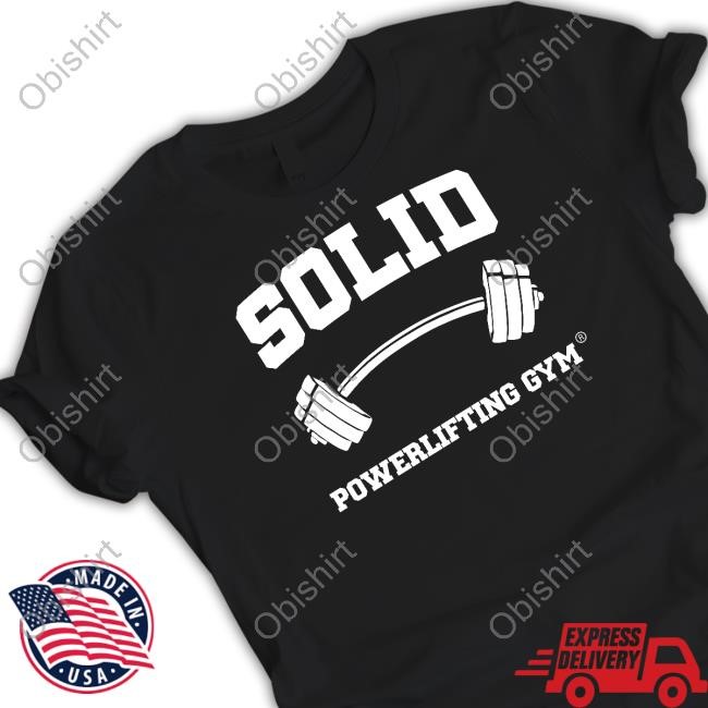 Whereismuna Solid Powerlifting Gym Shirts