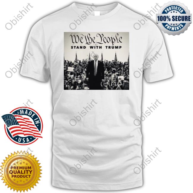 Seehearthink We The People Stand With Trump Crewneck Sweatshirt