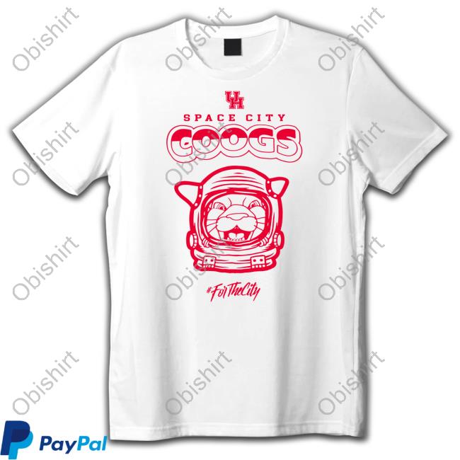Houston Cougars Space City Coogs For The City T Shirt