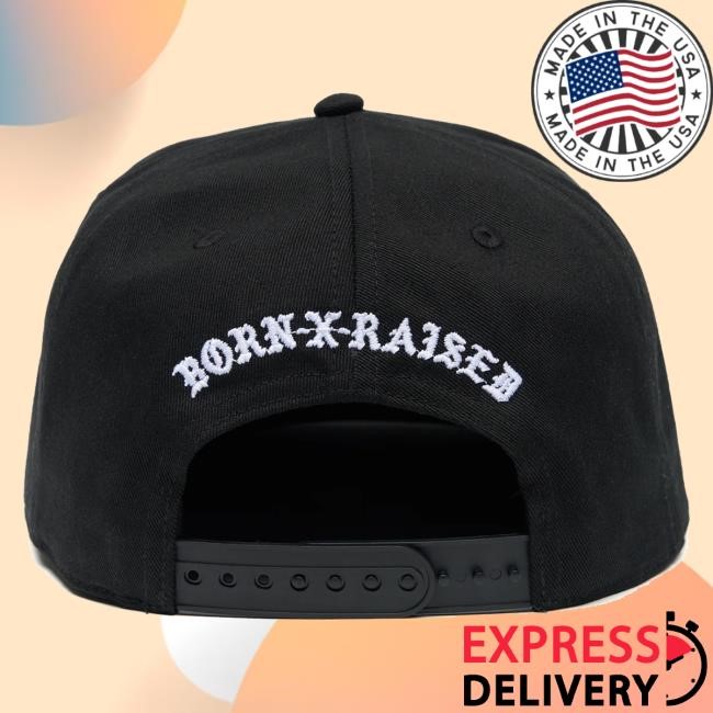 Trending Bornxraised Merch Store Fireman Snooty Snapback Black trucker hat