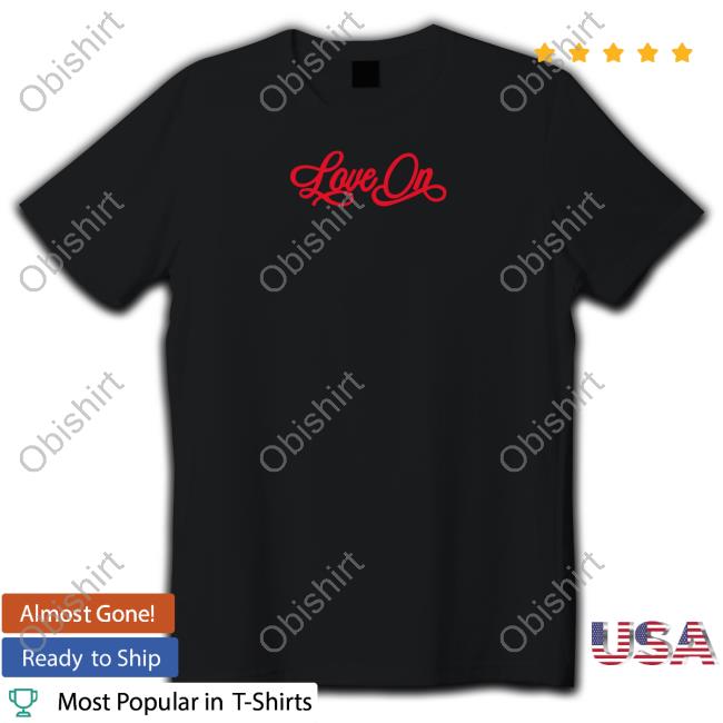 Selena Gomez Embroidered Love On T Shirt