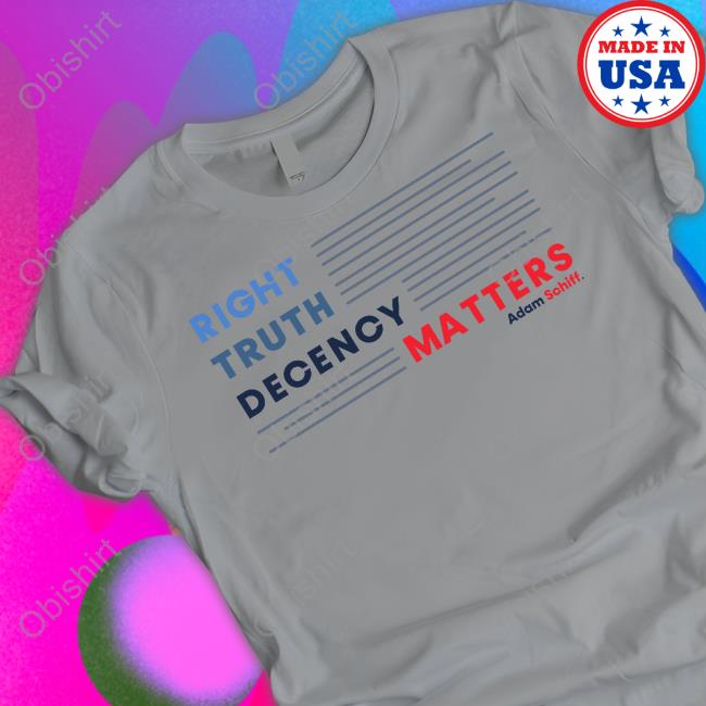 Right, Truth, Decency Matters Tank Top