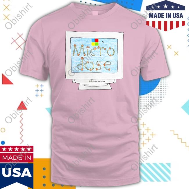 Unfortunate Portrait Shop Dave Portnoy Wearing Microdose T Shirt