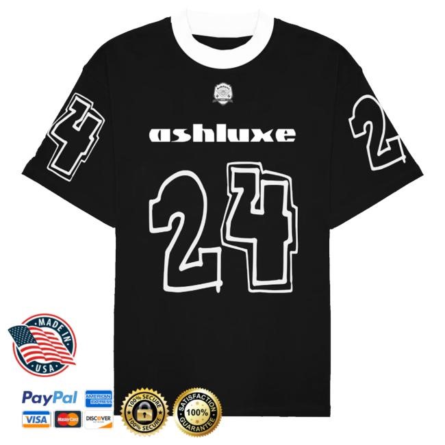 Ashluxe Merch Ashluxe 24 Puff Tee Black