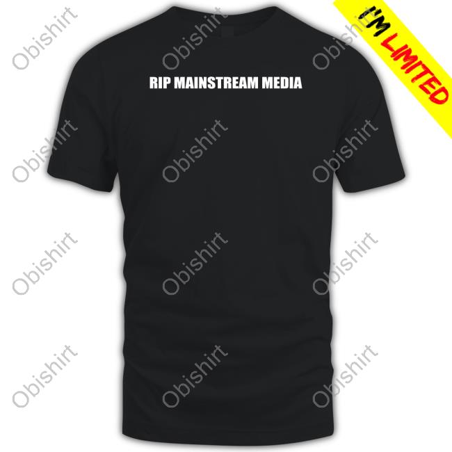 Tommygmcgee Rip Mainstream Media Sweatshirt