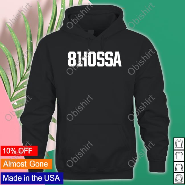 Chicago Blackhawks Marian Hossa Retirement 81Hossa T Shirt