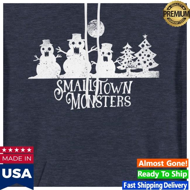 Small Town Monsters Snowman Shirt