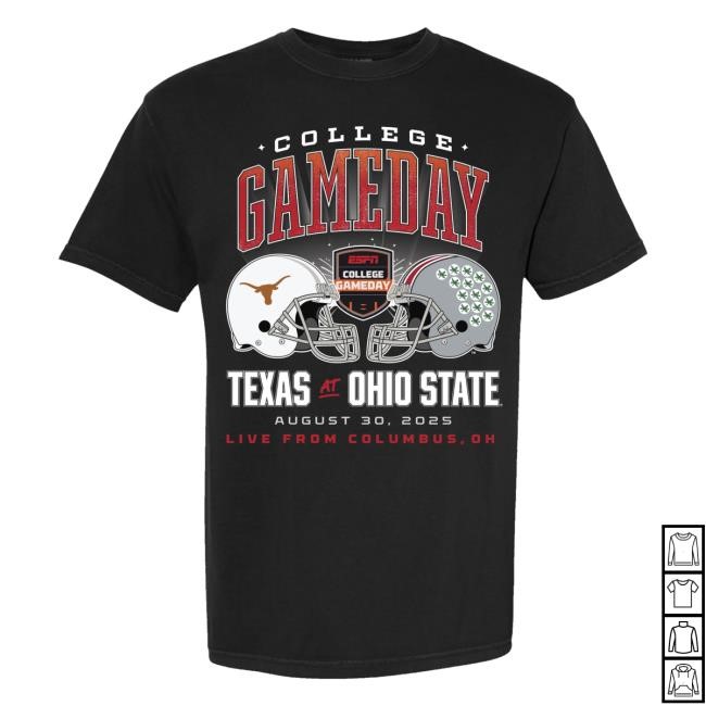 College Gameday Texas Vs. Ohio State New Shirt