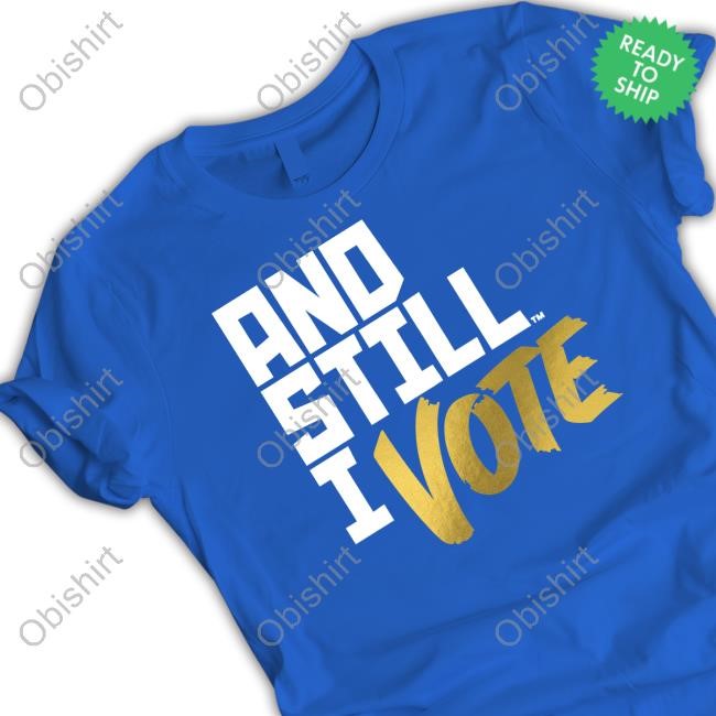 Maya Wiley Wearing And Still I Vote Tee Shopcivilrights