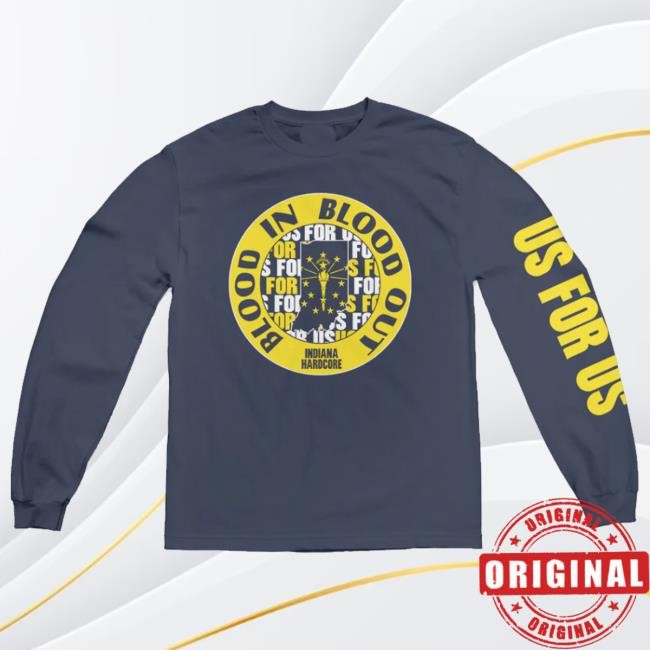 Trending Cold Cuts Merch Shop Blood In Blood Out Circle Logo Long Sleeve Long Sleeve Shirt