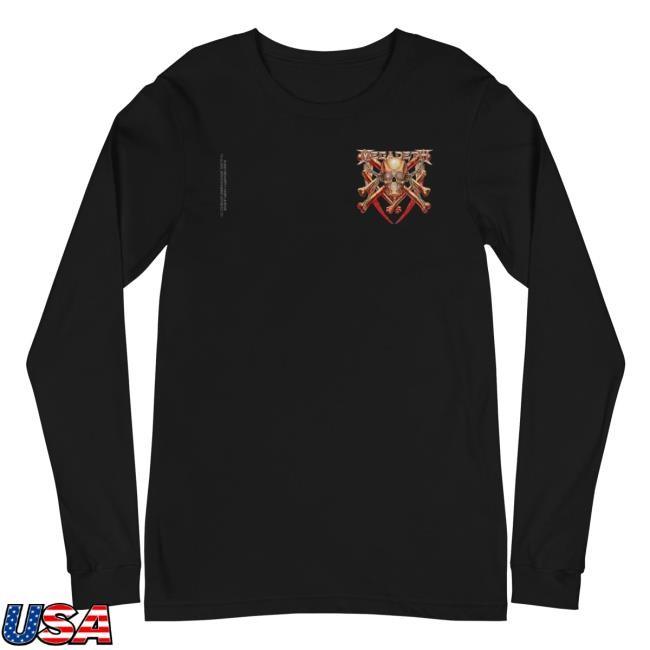 Lauren Daigle Merch Store Megadeth - Crossed Bones Long Sleeve Tee