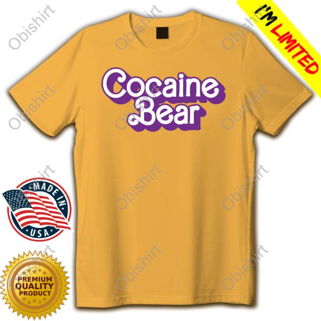 Official Cocaine Bearbie Long Sleeve Shirt
