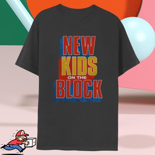 Official Merch Bar New Kids On The Block Store Blockhead Forever Crew neck Black MerchBar NewKidsOnTheBlock Nkotb
