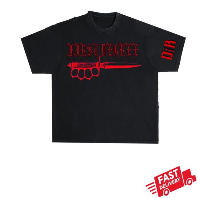 Xspiritfilledcumx Merch Store Shop First Degree Trench Knife Long Sleeve T Shirt