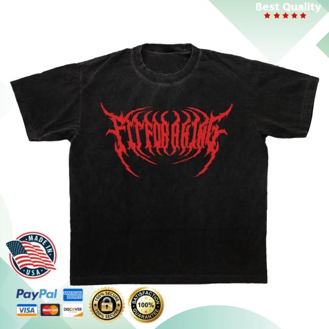 Fit For A King Merch Store The Hell We Create T-Shirt - Black Funny Shirt