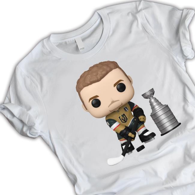 Jack Eichel Vegas Golden Knights Funko 2023 Stanley Cup Champions Official Shirt
