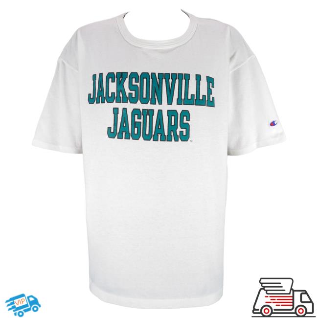 Official Vintage Club Clothing Champion - Jacksonville Jaguars Big Spell-Out Attractive Shirt 1990S Xx-Large