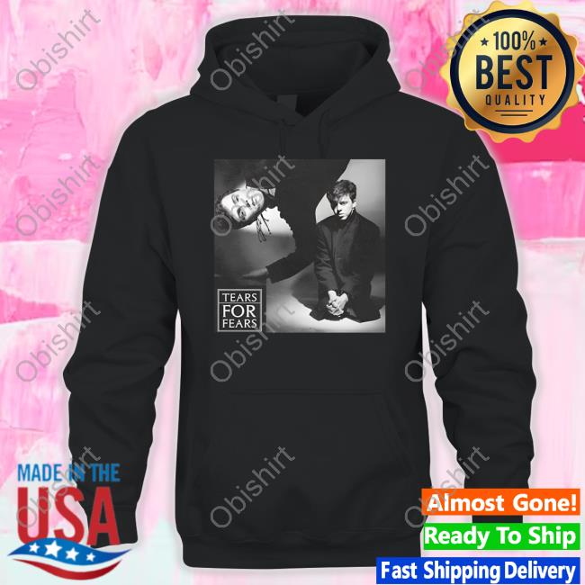 Tippingpointtour Tears For Fears Retro Photo Black T-Shirts