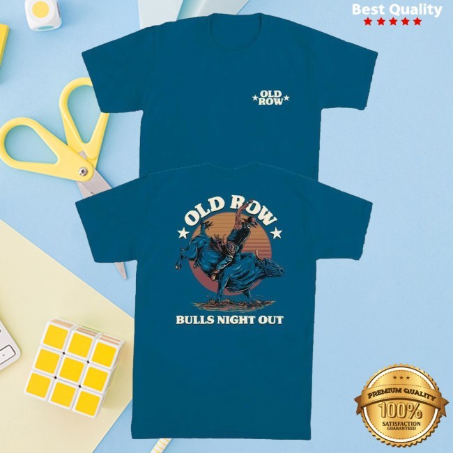 Old Row Merch Bulls Night Out Long Sleeve Shirt