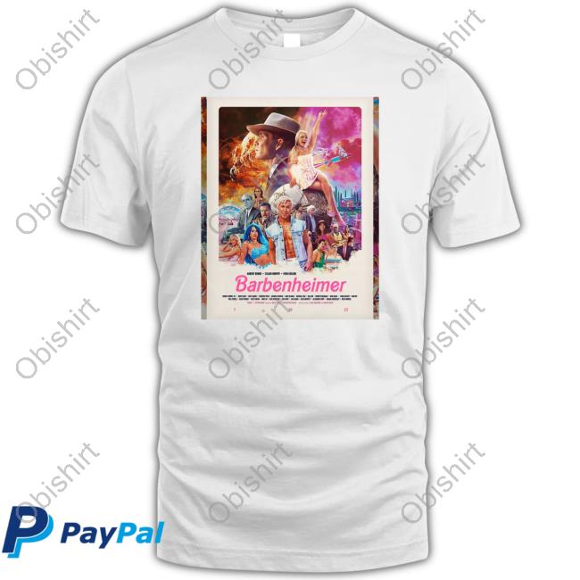 Layered Butter Shop Barbenheimer Poster Shirt