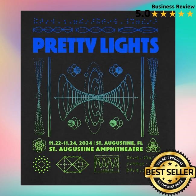 Pretty Lights Merch Lucid Livestream St Augustine Amphitheatre Funny Shirt